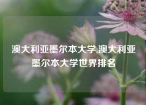 澳大利亚墨尔本大学,澳大利亚墨尔本大学世界排名