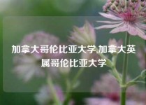 加拿大哥伦比亚大学,加拿大英属哥伦比亚大学