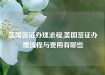 美国签证办理流程,美国签证办理流程与费用有哪些