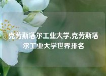 克劳斯塔尔工业大学,克劳斯塔尔工业大学世界排名