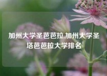 加州大学圣芭芭拉,加州大学圣塔芭芭拉大学排名