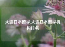 大连日本留学,大连日本留学机构排名