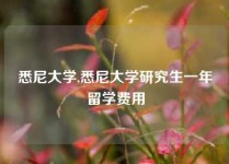 悉尼大学,悉尼大学研究生一年留学费用