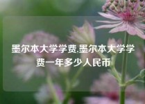 墨尔本大学学费,墨尔本大学学费一年多少人民币