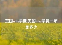 美国mba学费,美国mba学费一年是多少