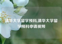 清华大学留学预科,清华大学留学预科申请视频