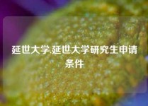 延世大学,延世大学研究生申请条件