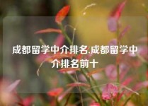 成都留学中介排名,成都留学中介排名前十